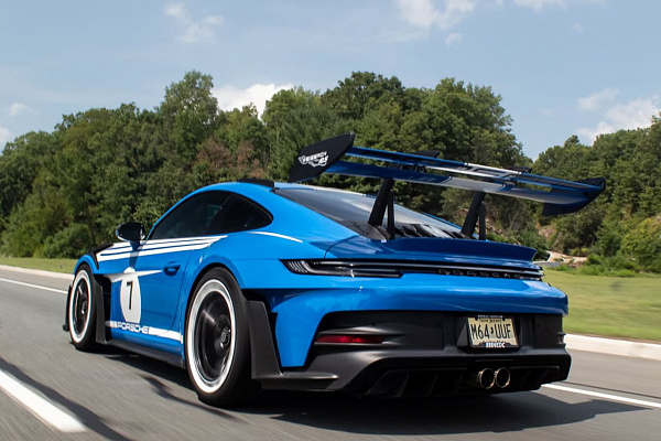 Фото дисков Brixton Forged TR11 AERO1 Белый глянец на Porsche 911 VIII