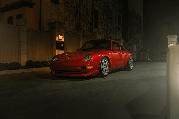 Фото дисков HRE 527 Серебро на Porsche 911 IV