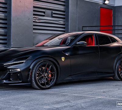 Фото дисков NOVITEC NF11 на Ferrari Purosangue