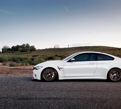 Фото дисков HRE S101 на BMW 4/M4 (F32/F82)