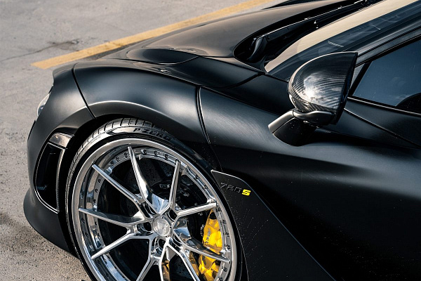 Фото дисков Anrky AN32 Полированный лак на McLaren 720S