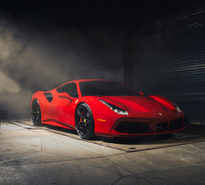 Фото дисков Brixton Forged PF4 на Ferrari 488