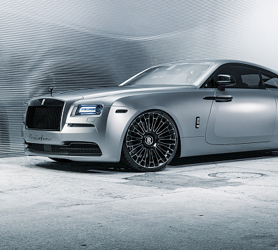 Фото дисков Brixton Forged LX01 на Rolls-Royce Wraith