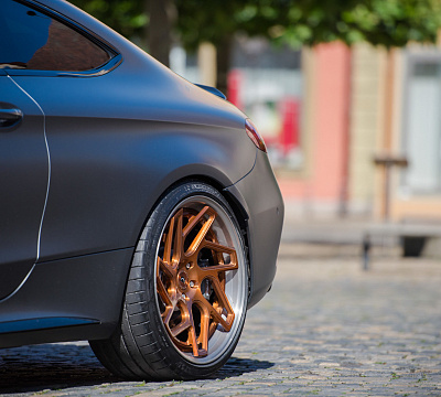 Фото дисков Vossen CG-209T (3-Piece) на Mercedes-Benz C-Class (W205)