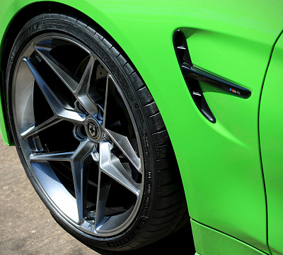 Фото дисков HRE FF11 на BMW 4/M4 (F32/F82)