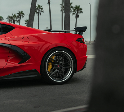 Фото дисков Vossen EVO-1 (3-Piece) на Chevrolet Corvette C8