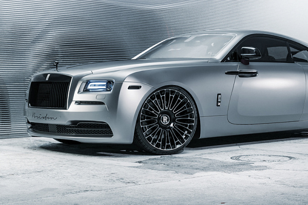Фото дисков Brixton Forged LX01 Алмазная проточка на Rolls-Royce Wraith