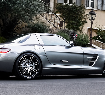 Фото дисков CEC C883 на Mercedes-Benz SLS AMG
