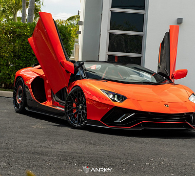 Фото дисков Anrky AN20 на Lamborghini Aventador