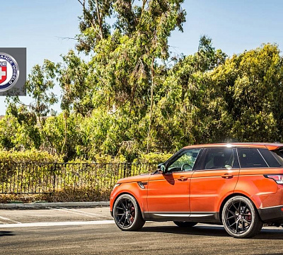 Фото дисков HRE P101 на Land Rover Range Rover Sport II