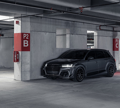 Фото дисков Vossen HF-2 на Audi Q7 (4M)