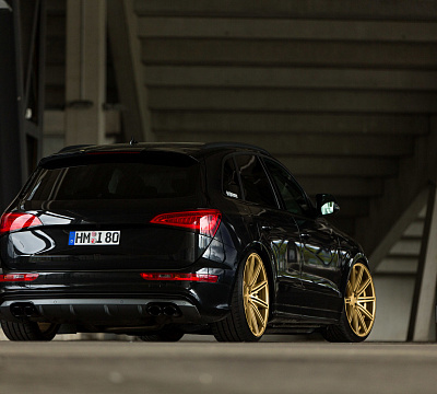 Фото дисков Vossen CV4 на Audi Q5 (8R)