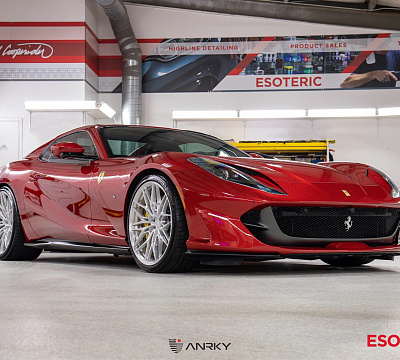 Фото дисков Anrky S1-X1 на Ferrari 812