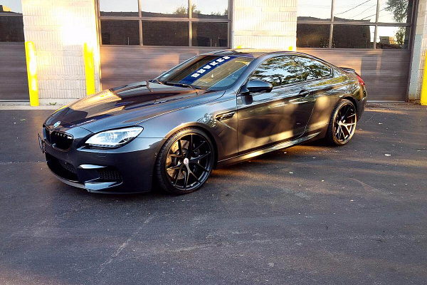 Фото дисков HRE P101 Черный сатин на BMW 6/M6 (F06/F13/F12)