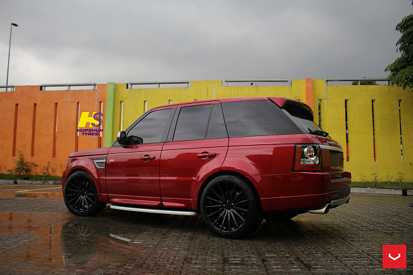 Фото дисков Vossen VFS-2 Черный глянец на Land Rover Range Rover Sport I