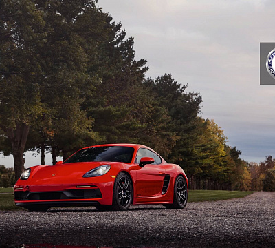 Фото дисков HRE RC104 на Porsche Cayman II