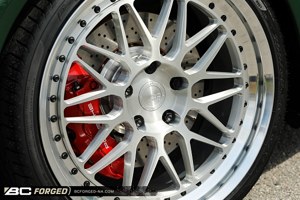 Фото дисков BC Forged LE81 // MLE81 Глянцевый лак на Porsche 911 VII