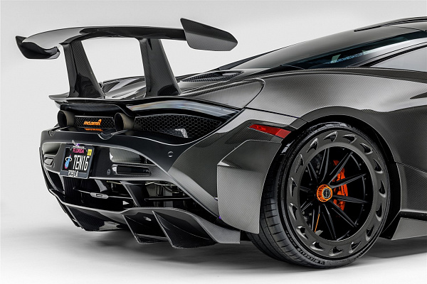 Фото дисков Brixton Forged R11-R Aerotech Черный сатин на McLaren 720S