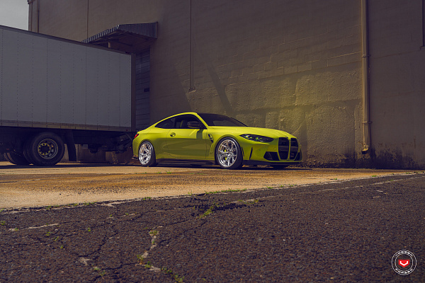 Фото дисков Vossen EVO-3R (3-Piece) Глянцевый лак на BMW 4/M4 (G22/G82)