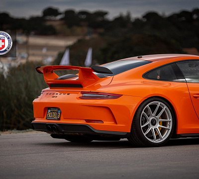 Фото дисков HRE RC104 на Porsche 911 VII