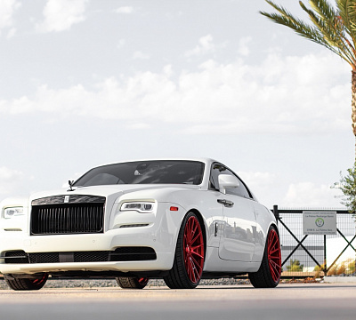 Фото дисков Savini SV75 на Rolls-Royce Wraith