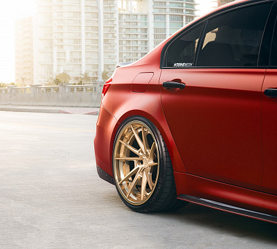 Фото дисков Anrky AN33 на BMW 3/M3 (F3x/F80)