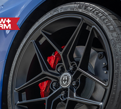 Фото дисков HRE FF11 на Chevrolet Corvette C8