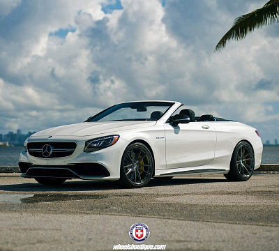Фото дисков HRE P104 на Mercedes-Benz S-Class (W222, C217)