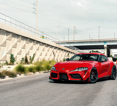 Фото дисков Vossen HF-5 на Toyota Supra A90