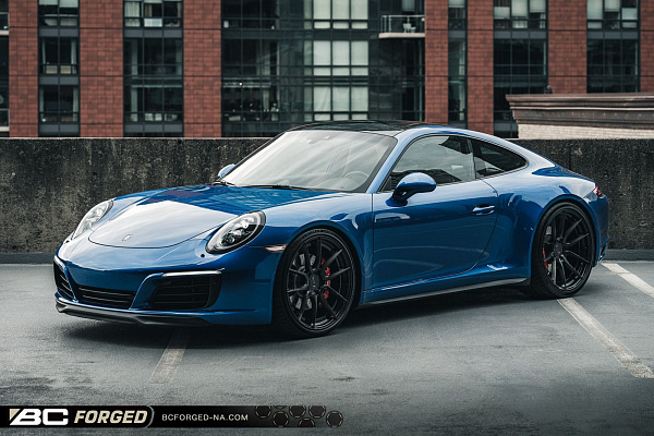 Фото дисков BC Forged HCA162 Глянцевый темный лак на Porsche 911 VII