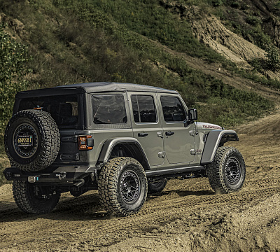 Фото дисков Black Rhino ALPHA на Jeep Wrangler IV (JL)