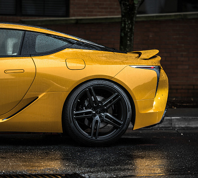 Фото дисков Vossen HF-1 на Lexus LC 500