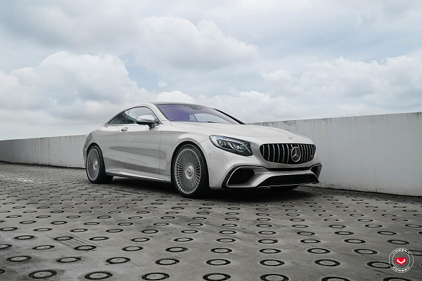 Фото дисков Vossen S17-16 Серебро на Mercedes-Benz S-Class (W222, C217)