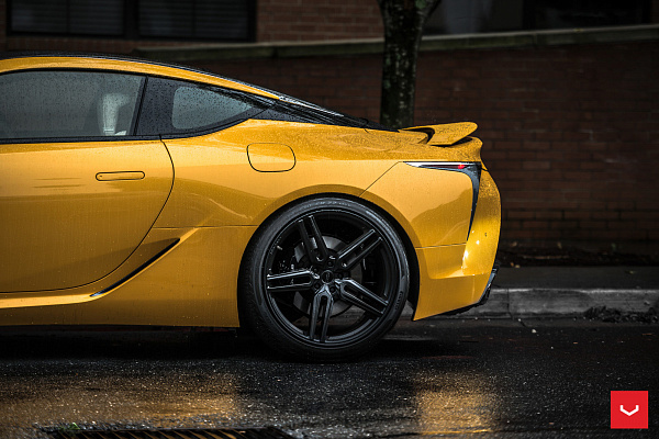 Фото дисков Vossen HF-1 Сатиновый графит на Lexus LC 500