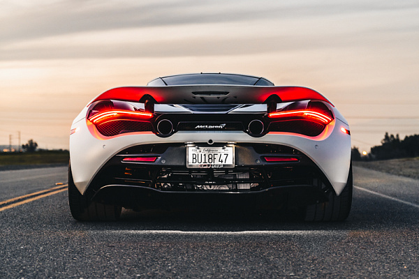 Фото дисков Brixton Forged PF10 Сатиновый лак на McLaren 720S