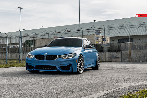 Фото дисков Anrky AN10 Алмазная проточка на BMW 3/M3 (F3x/F80)