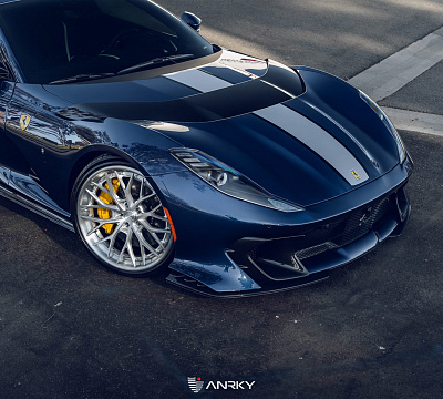 Фото дисков Anrky AN30 на Ferrari 812