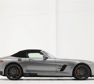 Фото дисков BRABUS Monoblock F (Platinum Edition) на Mercedes-Benz SLS AMG