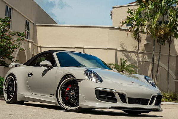 Фото дисков Anrky S3-X3 Черный сатин на Porsche 911 VII