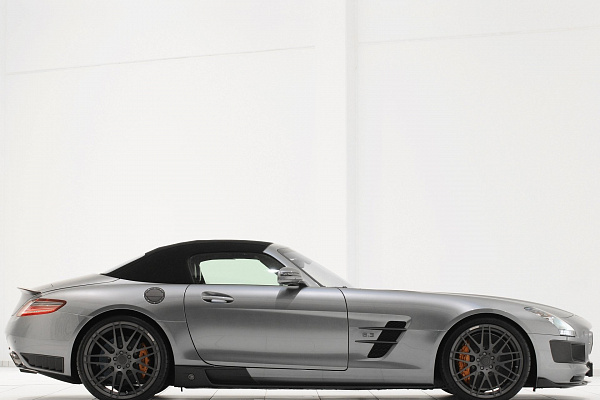 Фото дисков BRABUS Monoblock F (Platinum Edition) Матовый графит на Mercedes-Benz SLS AMG