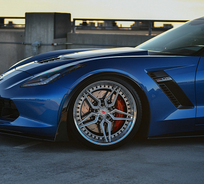 Фото дисков Vossen M-X1 (3-Piece) на Chevrolet Corvette C7