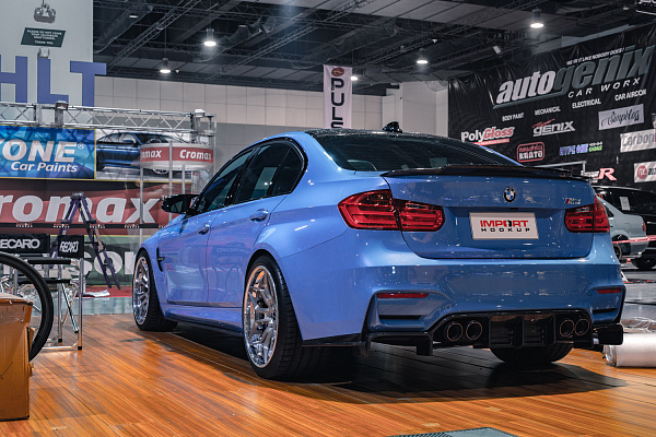 Фото дисков Brixton Forged PF9 Глянцевый лак на BMW 3/M3 (F3x/F80)