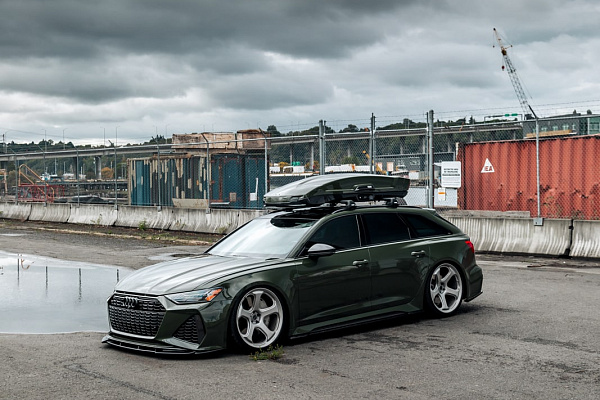 Фото дисков Brixton Forged TR06 Серебро на Audi A/RS 6 (C8)