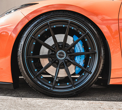 Фото дисков Brixton Forged R11-R на Chevrolet Corvette C8
