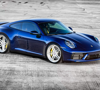 Фото дисков HRE S107SC на Porsche 911 VIII