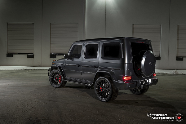 Фото дисков Vossen M-X4T Черный сатин на Mercedes-Benz G-Class III