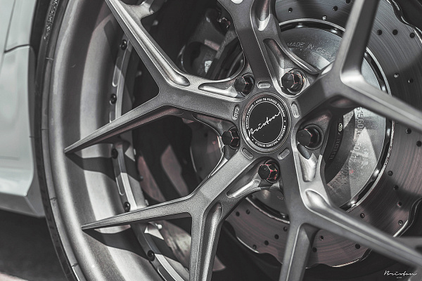 Фото дисков Brixton Forged PF7 Сатиновый темный лак на Audi A/RS 6 (C8)