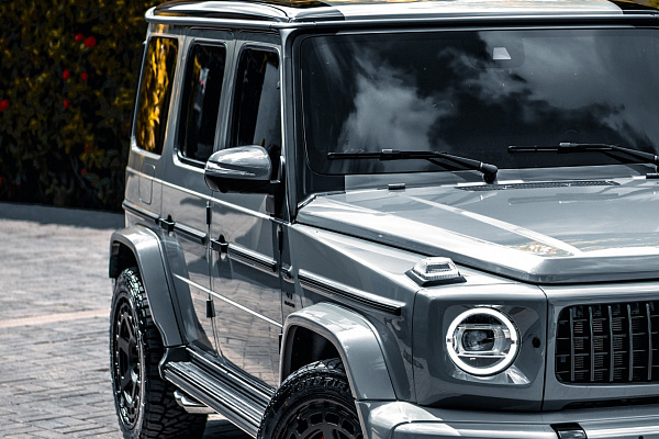 Фото дисков Brixton Forged BX01-M Черный матовый на Mercedes-Benz G-Class III