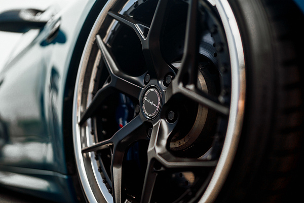 Фото дисков Brixton Forged PF5 Черный сатин на BMW 2/M2 (F22/F87)