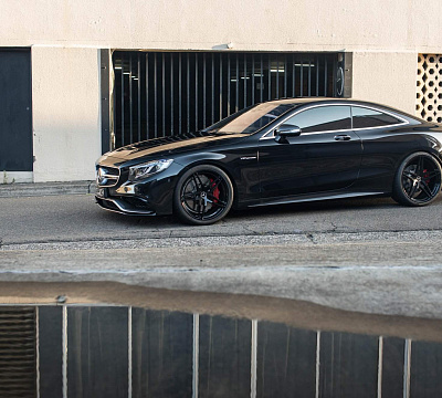 Фото дисков HRE P107 на Mercedes-Benz S-Class (W222, C217)